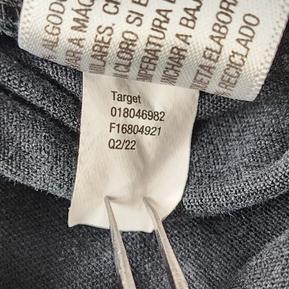 A New Day Pants Womens 14 Black High Rise Tapered Ankle Flap Pockets Stretch - Picture 9 of 14